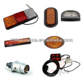 Enganche de remolque resistente al agua 12V & 24V Kit de iluminación, arnés de cableado